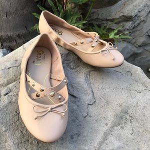 CIRCUS BY SAM EDELMAN Cayenne Ballet Flats Nude